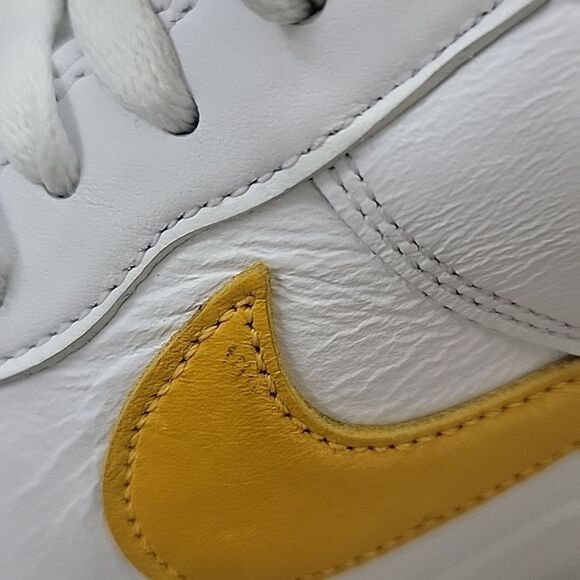 Nike Air Force 1 Low Retro QS Shoes White University Gold FD7039-100 Men\'s 11.5 main image 7